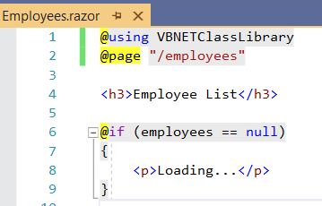 Combine C# And VB.NET In Same Blazor Project